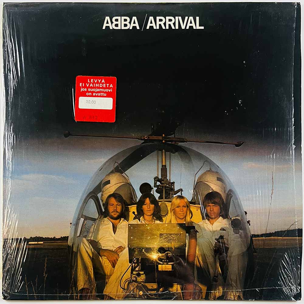 Abba LP Arrival  kansi EX levy EX Käytetty LP