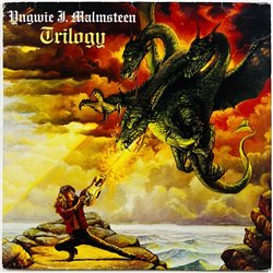 Malmsteen Yngwie J. LP Trilogy  kansi VG- levy EX Käytetty LP