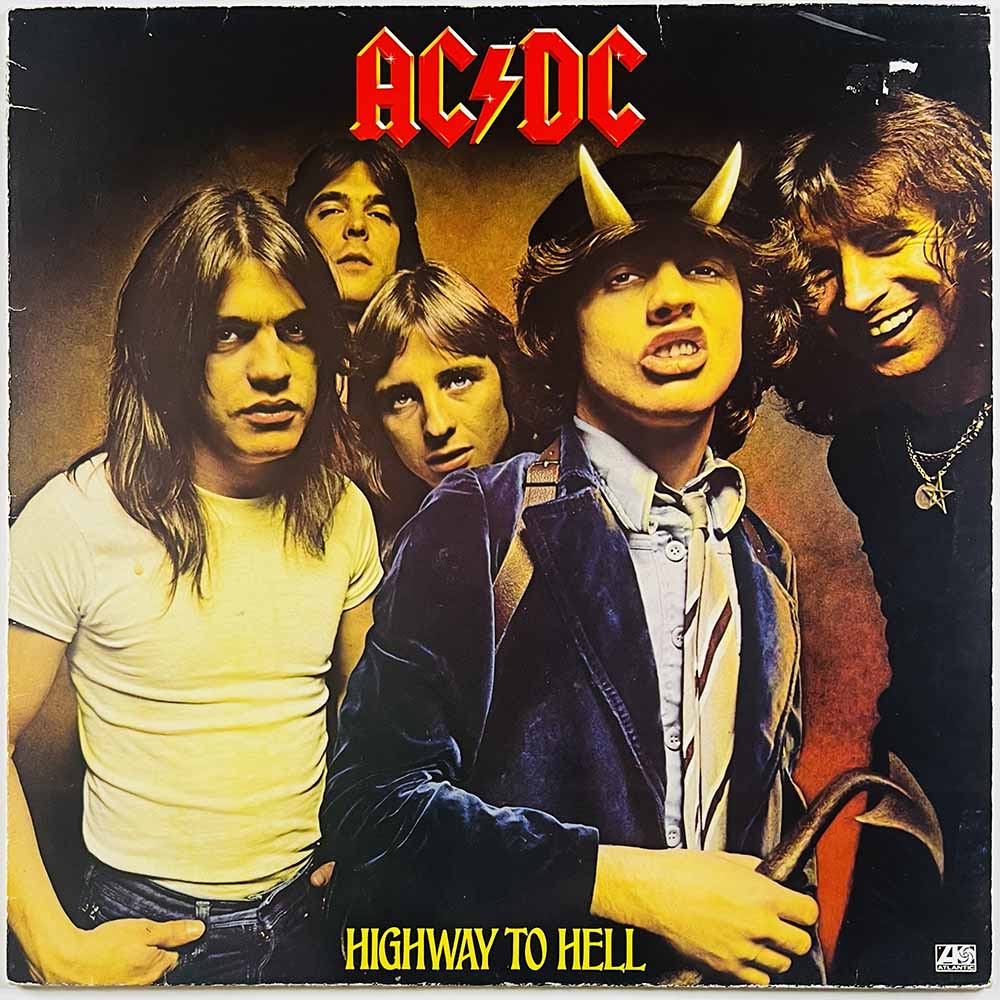 AC/DC 1979 ATL 50 628 Highway to hell Begagnat LP