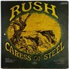 Rush LP Caress of steel  kansi VG levy EX Käytetty LP
