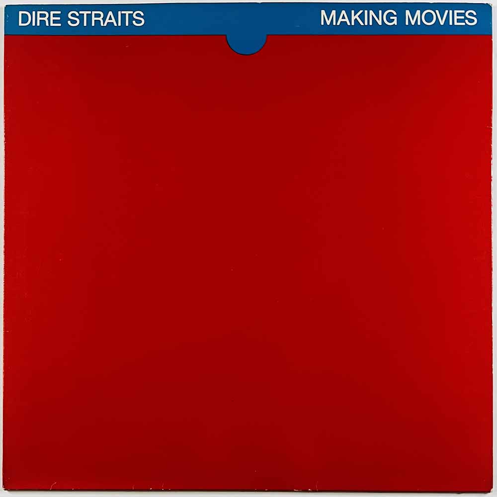 Dire Straits LP Making Movies  kansi EX levy EX Käytetty LP