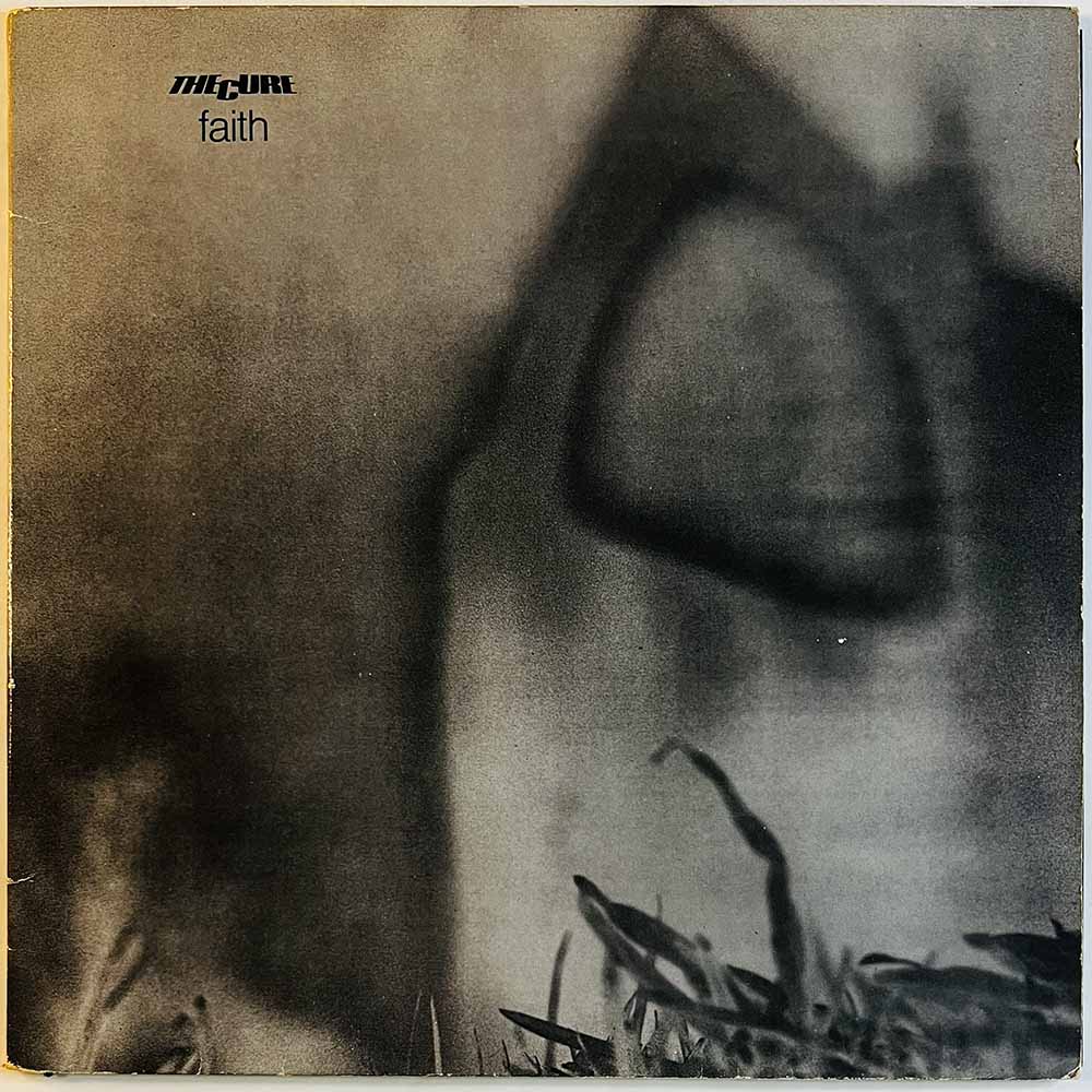 Cure LP Faith  kansi VG levy EX- Käytetty LP