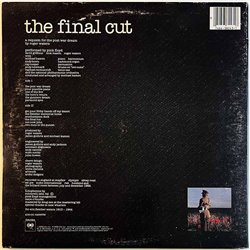 Pink Floyd LP The final cut  kansi VG levy EX- Käytetty LP
