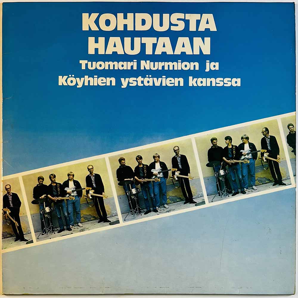 Tuomari Nurmio ja Köyhien ystävät LP Kohdusta Hautaan  kansi VG+ levy VG+ Käytetty LP