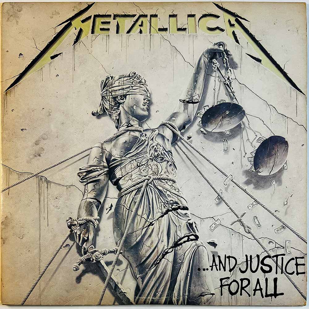 Metallica LP ...And Justice For All 2LP  kansi VG+ levy VG Käytetty LP