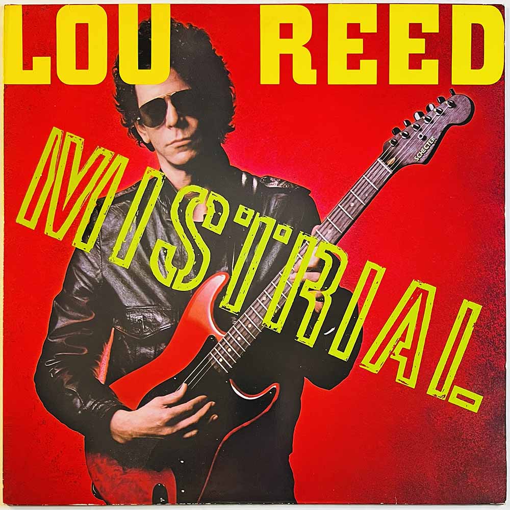Reed Lou LP Mistrial  kansi EX- levy EX Käytetty LP