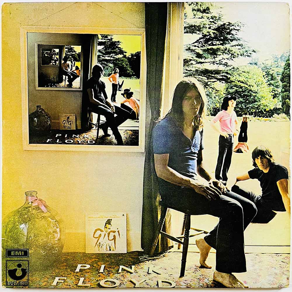 Pink Floyd LP Ummagumma 2LP  kansi VG+ levy VG+ Käytetty LP