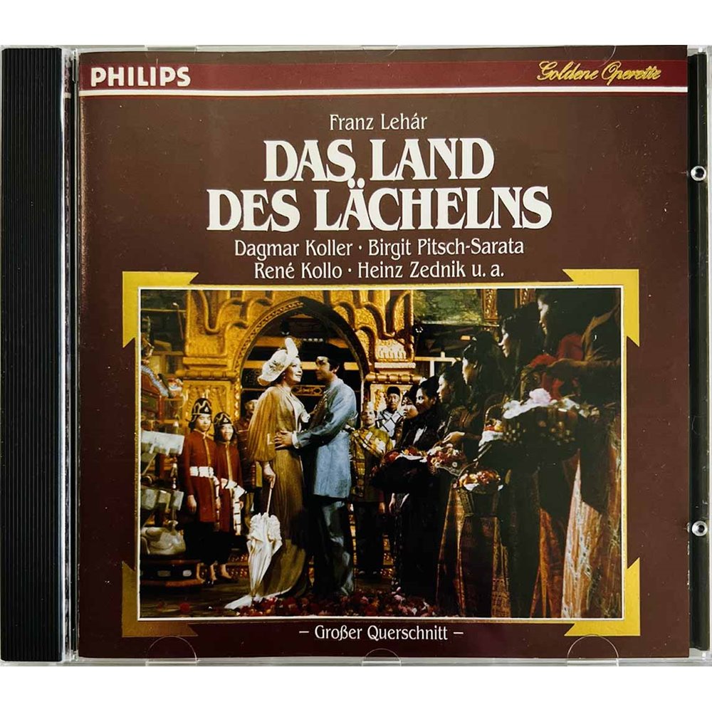 Franz Lehár, Dagmar Koller, Birgit Pitsch-Sarata CD Das Land Des Lächelns (Großer Querschnitt)  kansi EX levy EX Käytetty CD