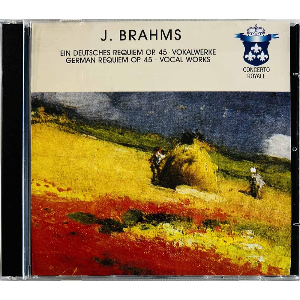 Brahms Johannes CD Ein Deutsches Requiem Vokalwerke 3CD  kansi EX levy EX Käytetty CD