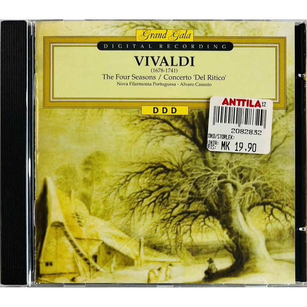 Vivaldi Antonio 1991 DGL2102 The Four Seasons / Concerto 'Del Ritico' CD Begagnat