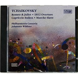 Thaikovsky Pyotr CD Romeo & Juliet, 1812 Overture  kansi EX levy EX Käytetty CD