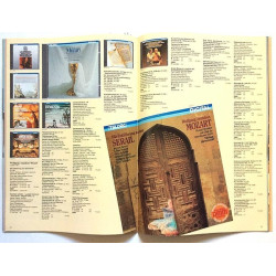 Teldec Classical Catalogue ‘85/86: Complete Classical  kansi EX sisäsivut EX Käytetty kirja