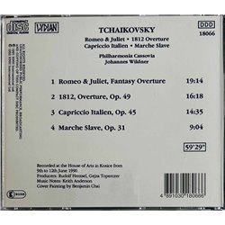 Thaikovsky Pyotr 1990 18066 Romeo & Juliet, 1812 Overture CD Begagnat