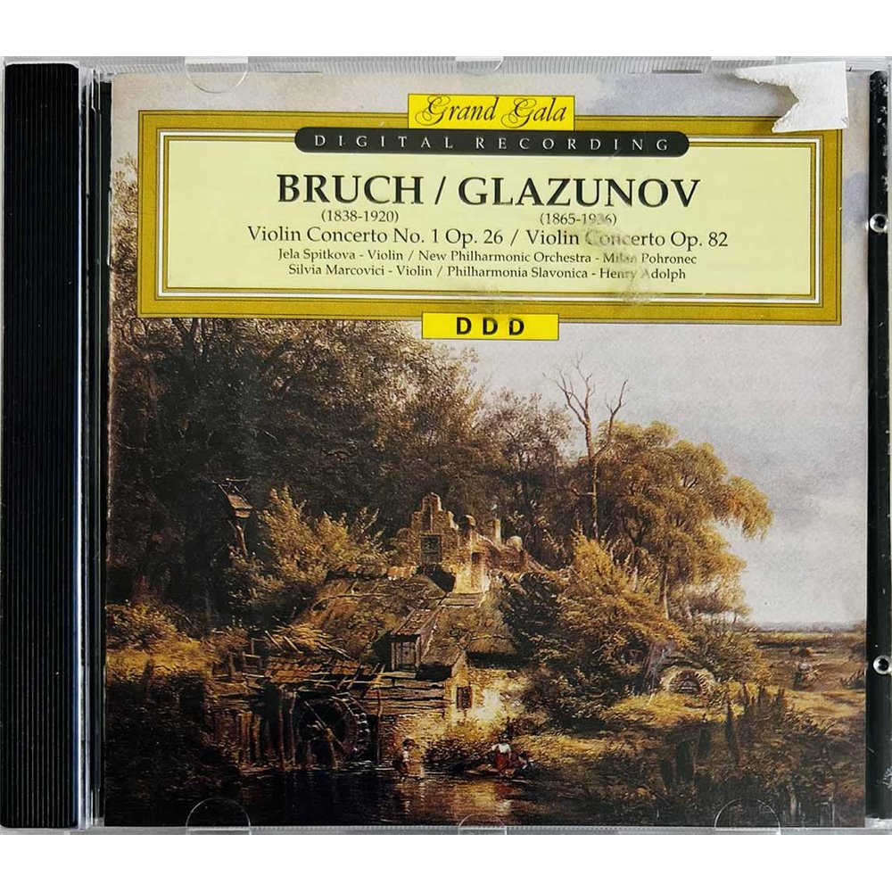 Bruch Max, Alexander Glazunov 1999 DGL 2153 Violin Concerto No.1 Op.26 / Violin Concerto Op.82 CD Begagnat
