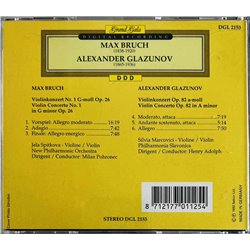 Bruch Max, Alexander Glazunov 1999 DGL 2153 Violin Concerto No.1 Op.26 / Violin Concerto Op.82 CD Begagnat