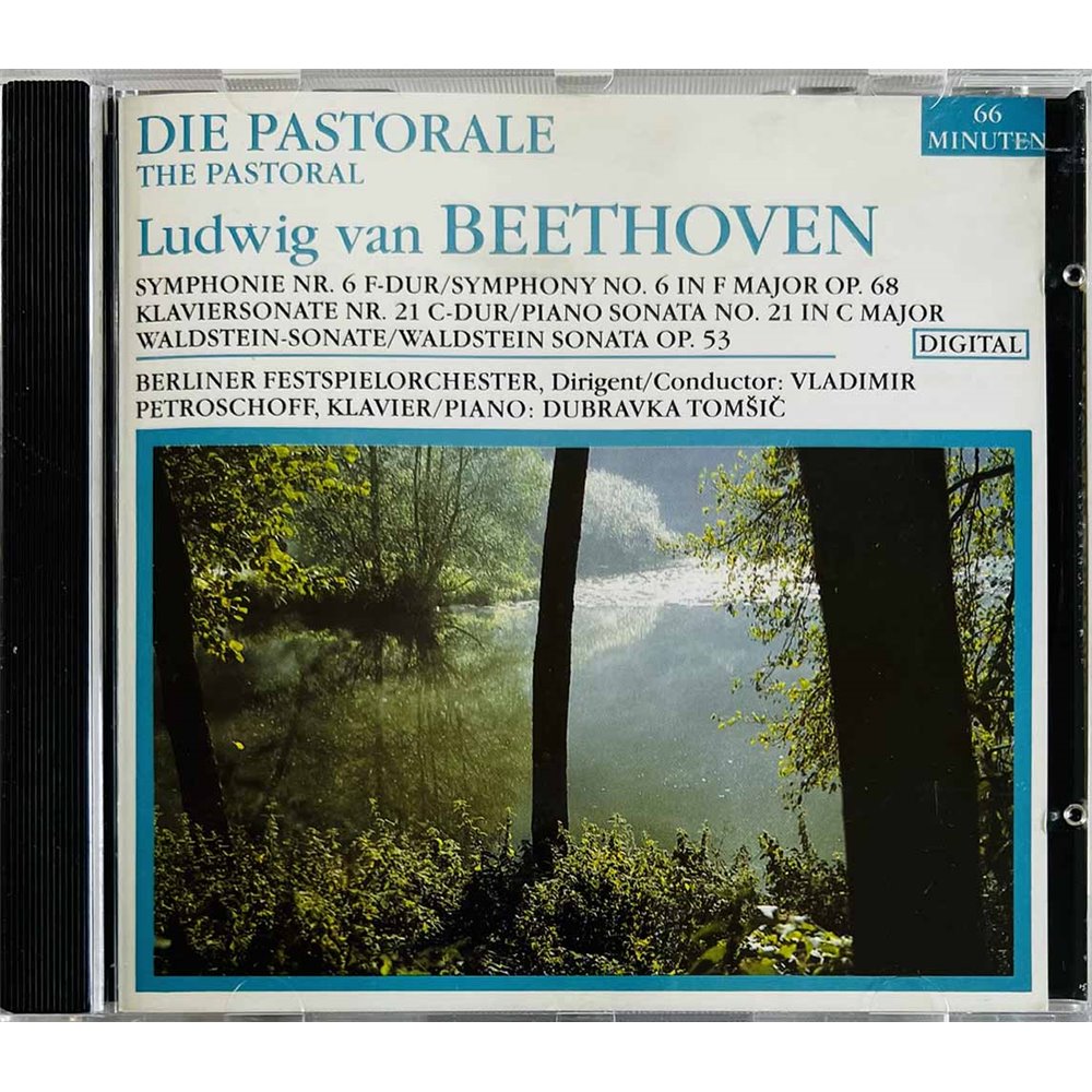 Beethoven Ludwig van 1988 CD 74430 The Pastoral symphonie 6, Sonate Pour Piano CD Begagnat