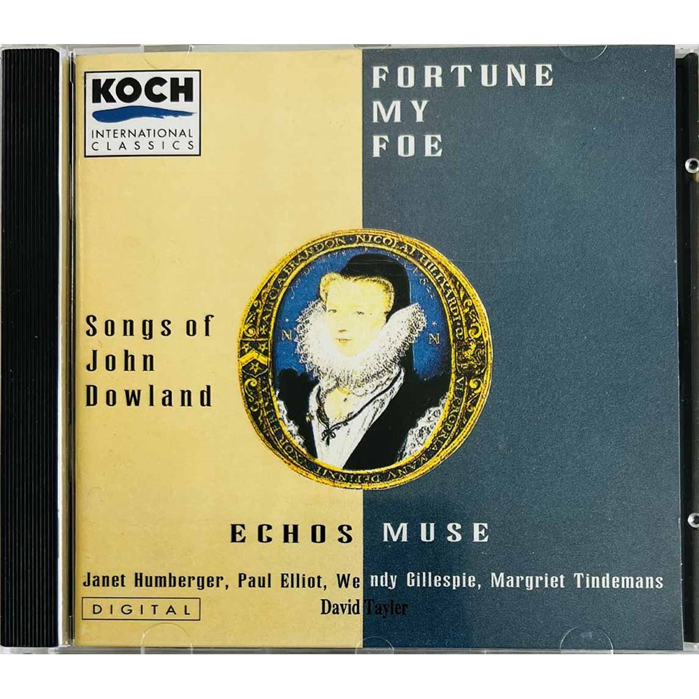 Dowland John CD Fortune my poe  kansi EX- levy EX Käytetty CD