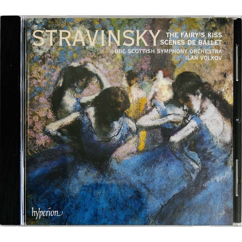 Stravinsky Igor, BBC Scottish Symphony O. CD The Fairy's Kiss · Scènes De Ballet  kansi EX- levy EX Käytetty CD