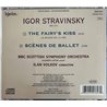 Stravinsky Igor, BBC Scottish Symphony O. CD The Fairy's Kiss · Scènes De Ballet  kansi EX- levy EX Käytetty CD