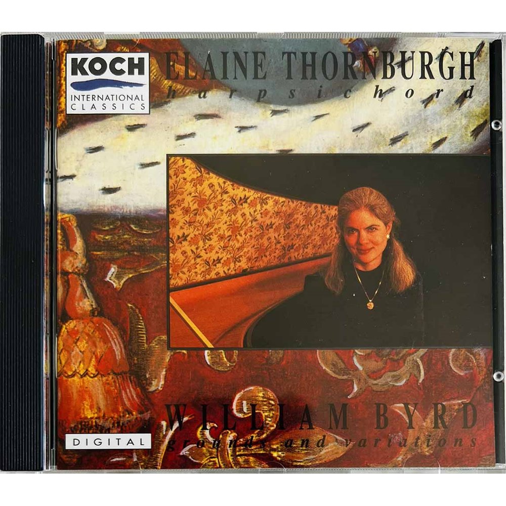 Byrd William, Elaine Thornburgh 1991 3-7057-2 H1 Grounds And Variations CD Begagnat