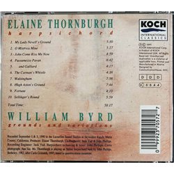 Byrd William, Elaine Thornburgh 1991 3-7057-2 H1 Grounds And Variations CD Begagnat