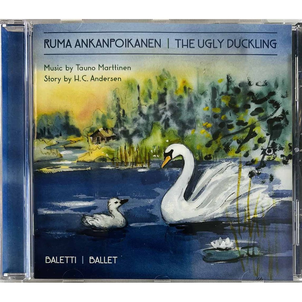 Marttinen Tauno, Radion Sinfoniaorkesteri CD Ruma Ankanpoikanen  kansi EX- levy EX Käytetty CD