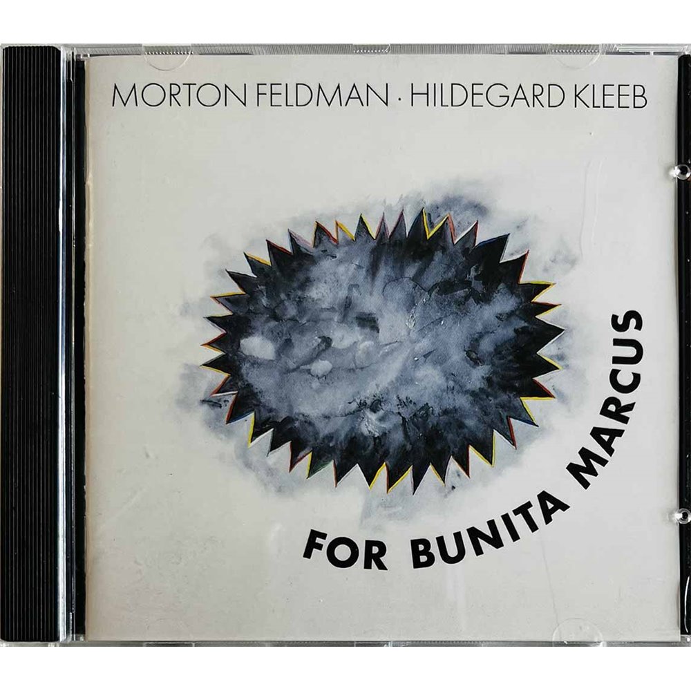 Feldman Morton - Hildegard Kleeb CD For Bunita Marcus  kansi EX- levy EX Käytetty CD