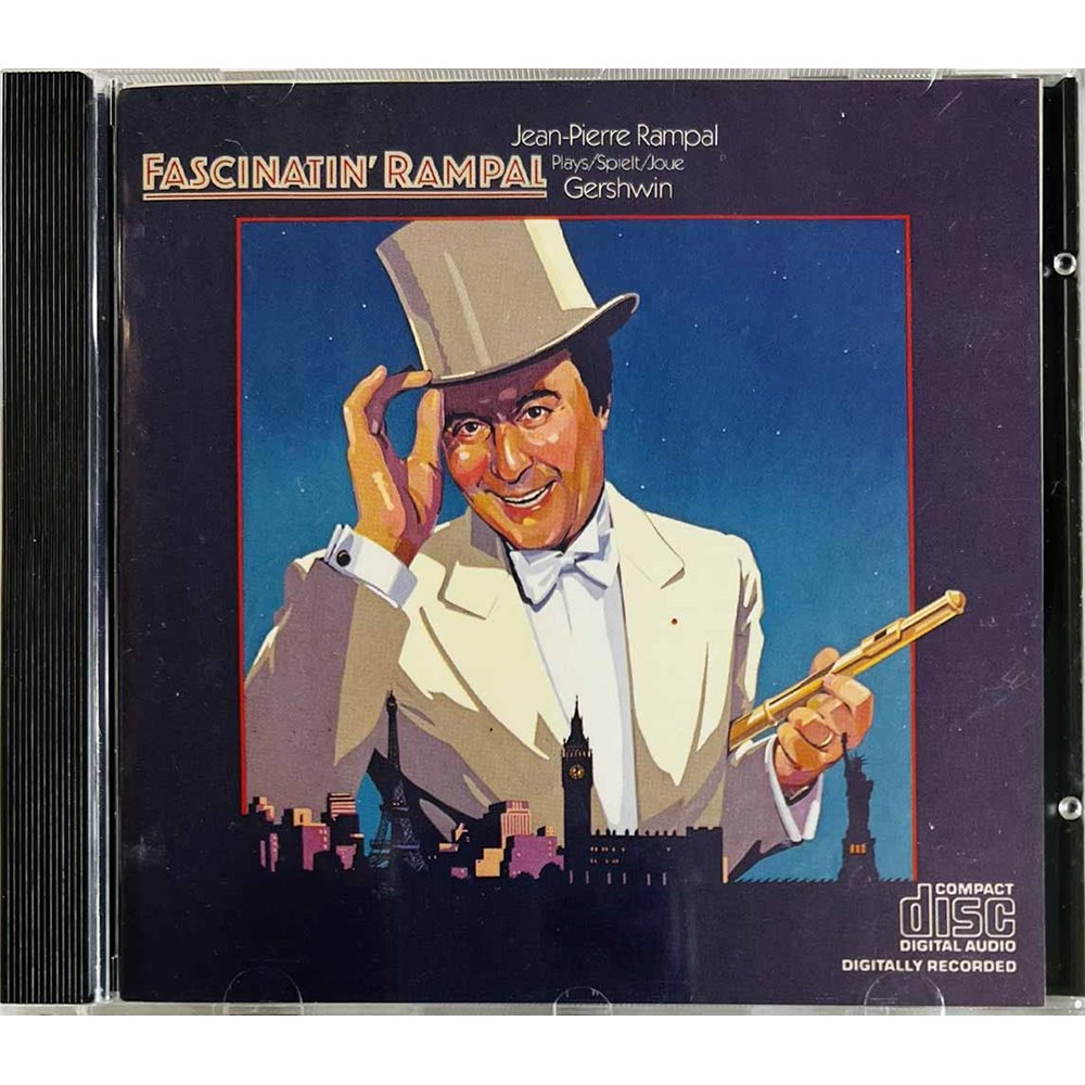 Rampal Jean-Pierre CD Fascinatin' Rampal  kansi EX levy EX Käytetty CD