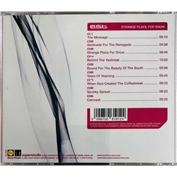 E.S.T. CD Strange Place For Snow  kansi EX levy EX Käytetty CD