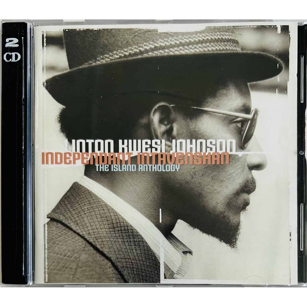 Johnson Linton Kwesi CD Independant Intavenshan 2CD  kansi EX levy EX Käytetty CD