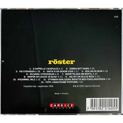 Real Group CD Röster  kansi EX levy EX Käytetty CD