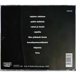 Timo Rautiainen & Trio Niskalaukaus CD Itku Pitkästä Ilosta  kansi EX levy EX Käytetty CD
