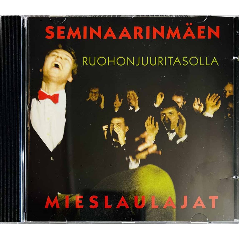 Seminaarinmäen Mieslaulajat CD Ruohonjuuritasolla  kansi EX levy EX Käytetty CD