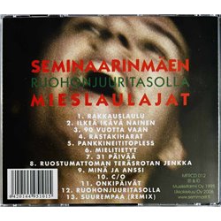 Seminaarinmäen Mieslaulajat CD Ruohonjuuritasolla  kansi EX levy EX Käytetty CD