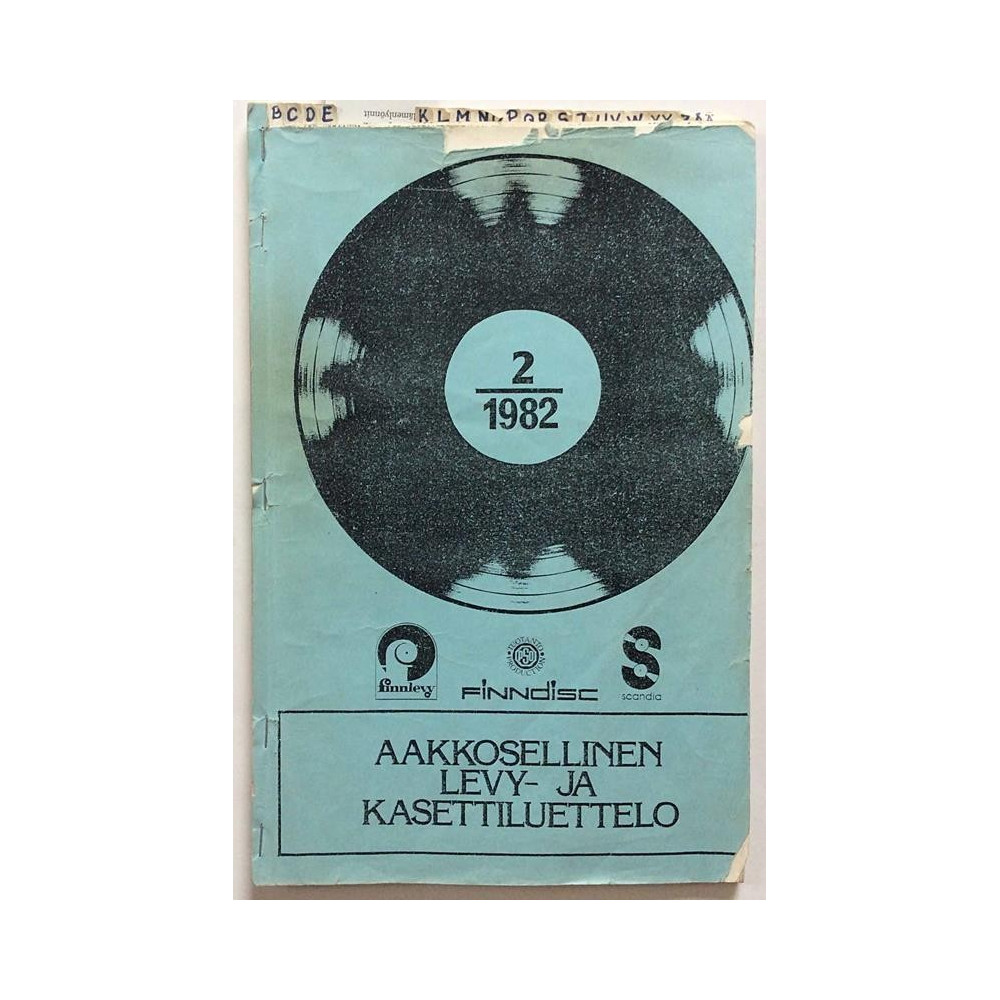 Finnlevy Scandia levyluettelo : 2 1982 - Used book