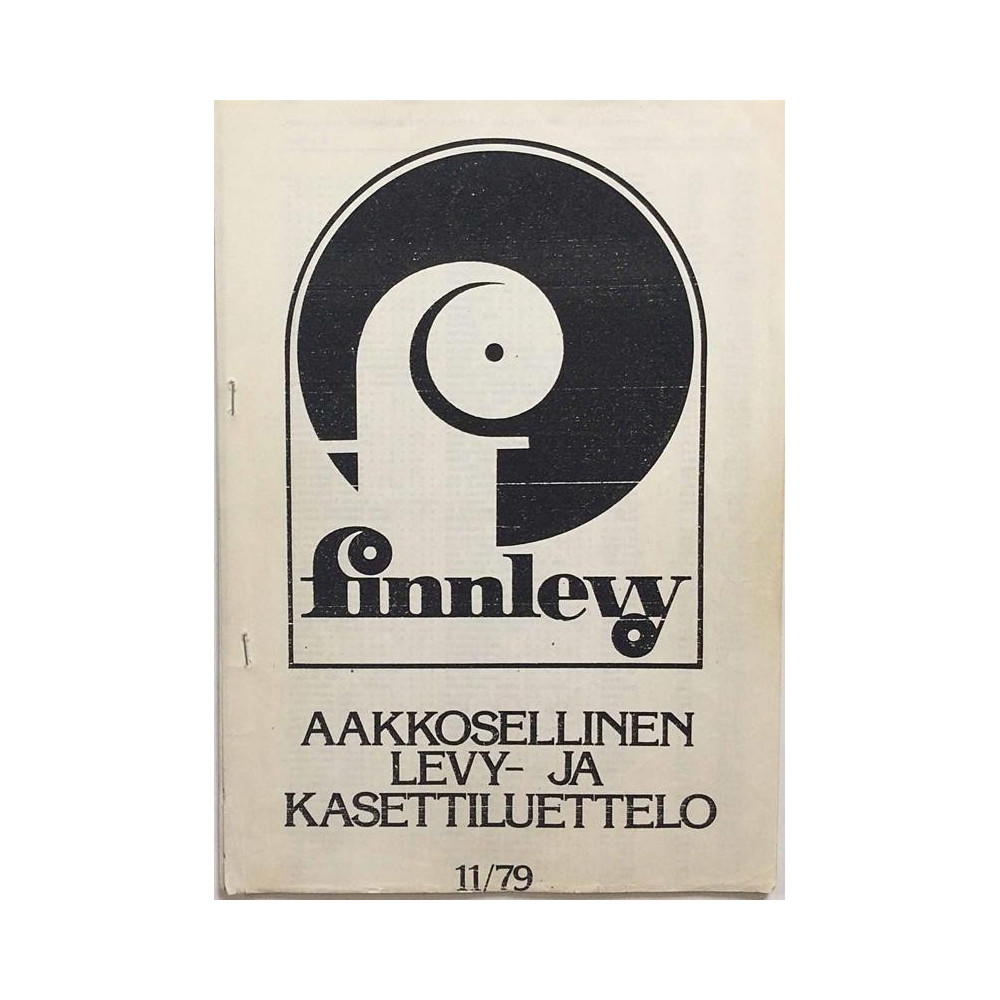 Finnlevy Scandia levyluettelo : 11 / 79 - Used book