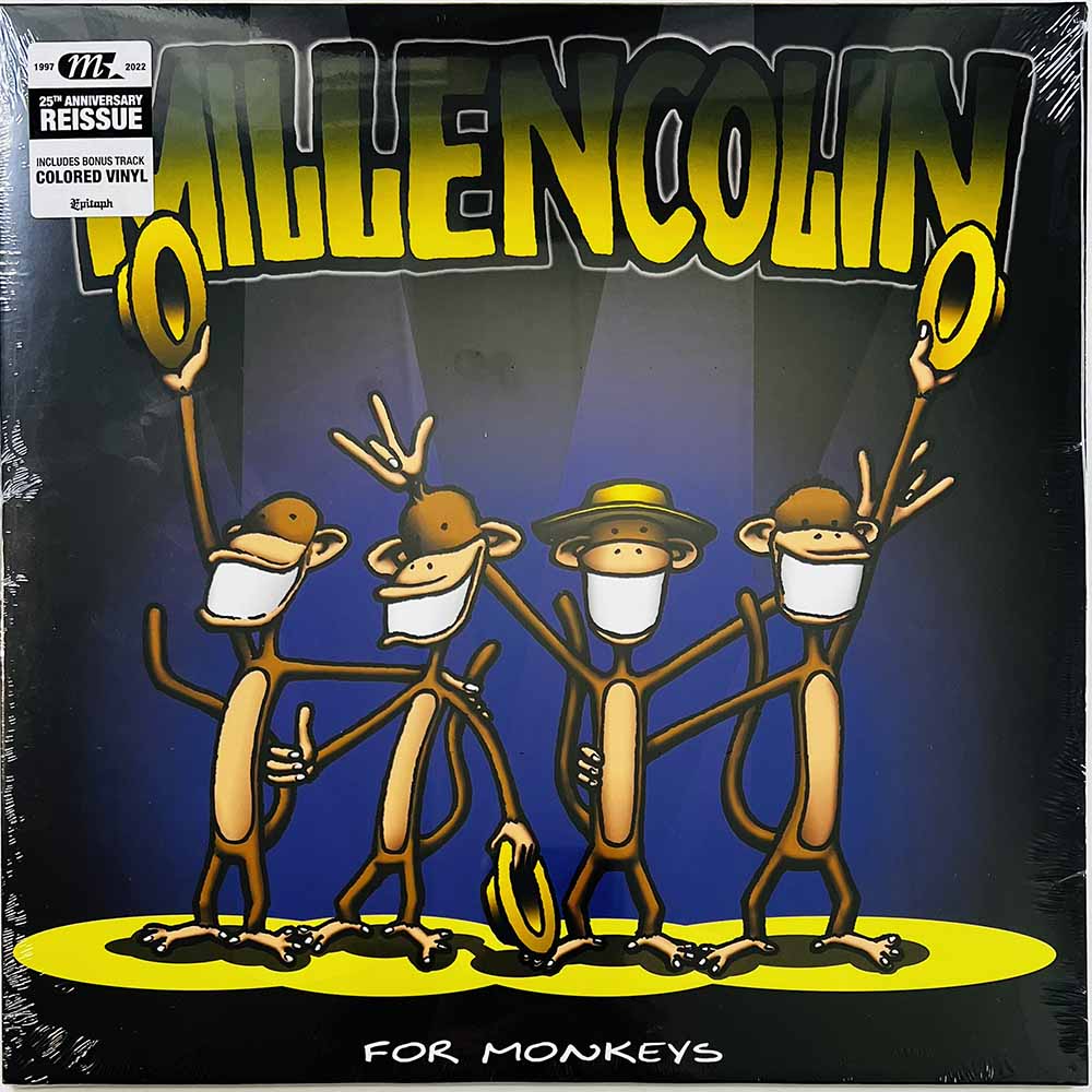 Millencolin LP For Monkeys, pink raspberry vinyl vinyl LP