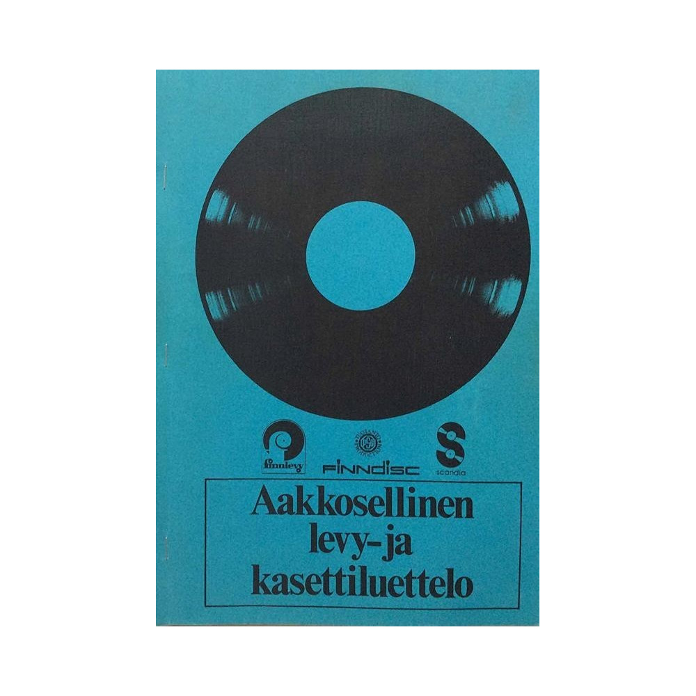 Finnlevy Scandia levyluettelo : 1984 - Used book