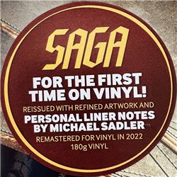 Saga LP Trust vinyl LP