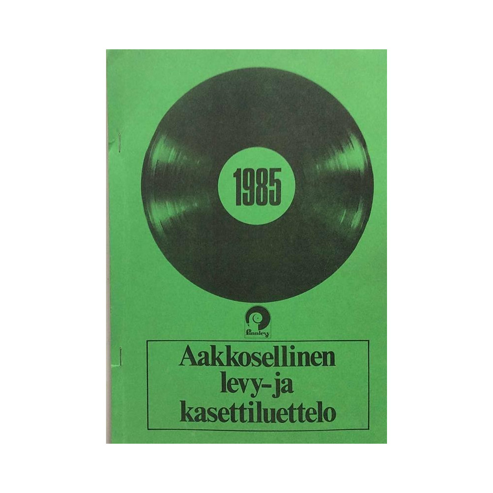 Finnlevy Scandia levyluettelo : 9 1985 - Used book
