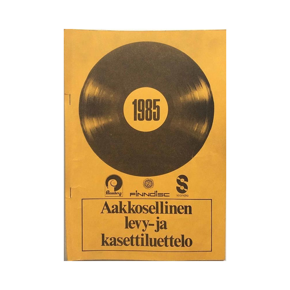 Finnlevy Scandia levyluettelo : 2 1985 - Used book