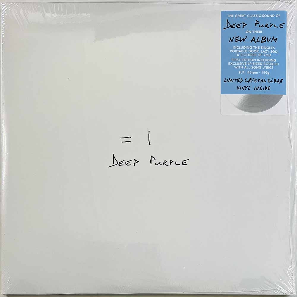 Deep Purple LP  1, 45 rpm  crystal clear vinyl 2LP vinyl LP