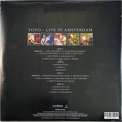 Toto LP 25th Anniversary (Live In Amsterdam) 2LP vinyl LP