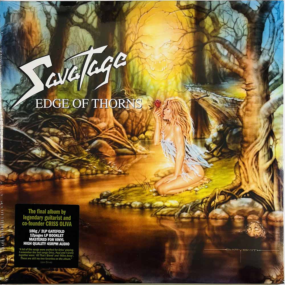 Savatage LP Edge Of Thorns, 45 rpm 2LP vinyl LP