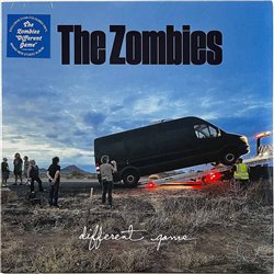 Zombies LP Different Game, cyan  blue vinyl vinyl LP