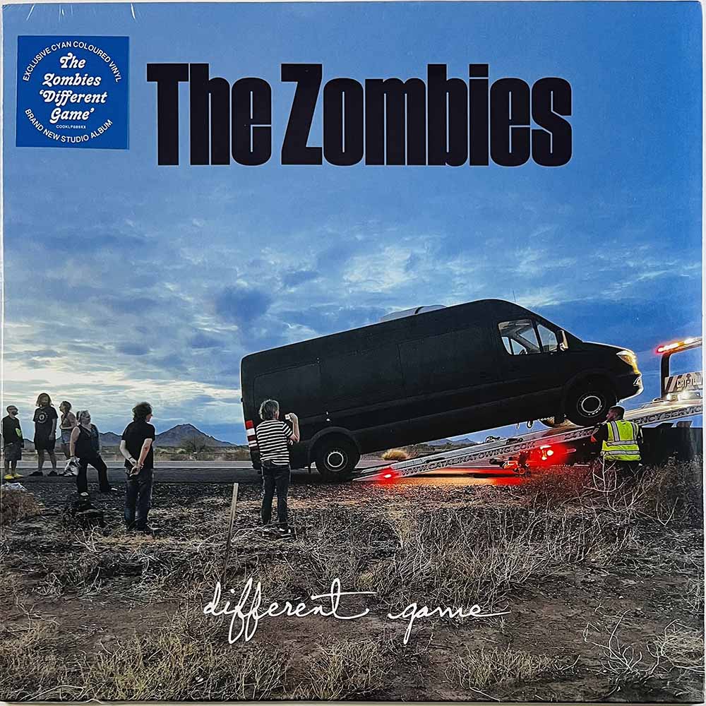 Zombies 2023 COOKLP889 Different Game, cyan = blue vinyl LP