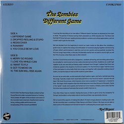 Zombies 2023 COOKLP889 Different Game, cyan = blue vinyl LP