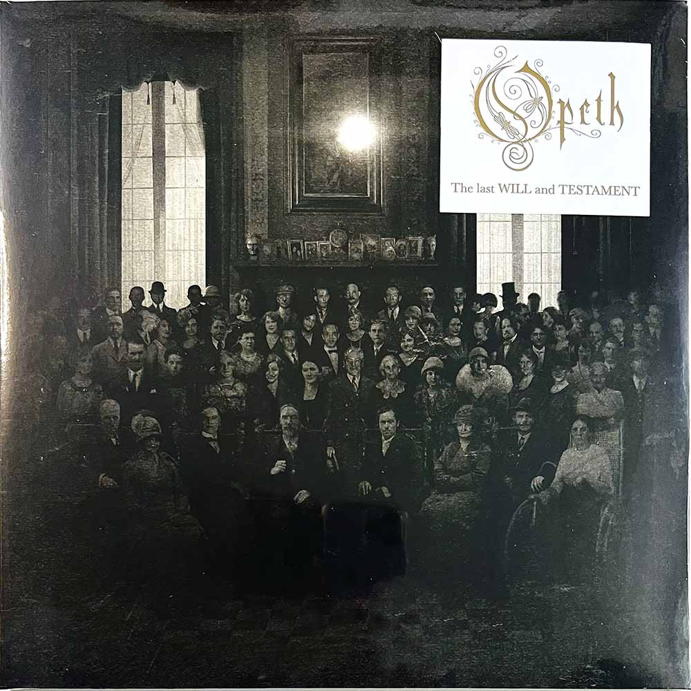 Opeth LP The last will and testament, 45 rpm silver 2LP vinyl LP