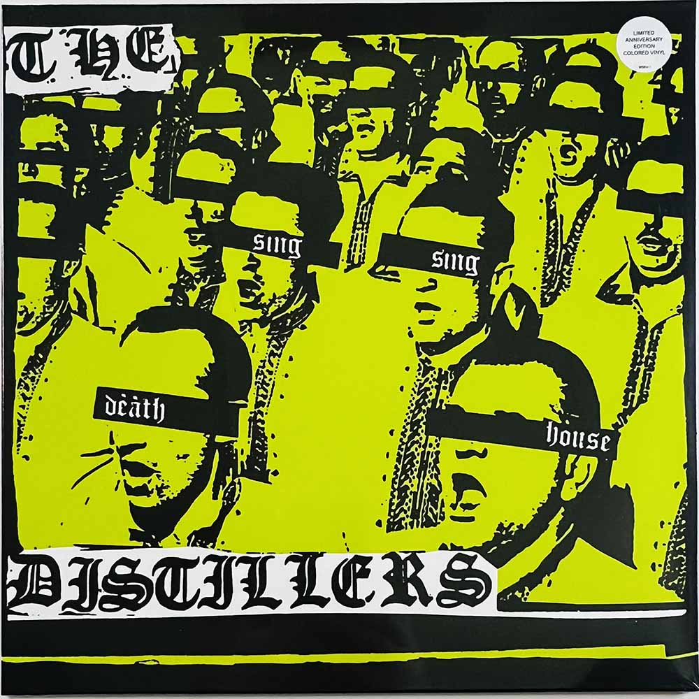 Distillers LP Sing Sing Death House, yellow vinyl vinyl LP
