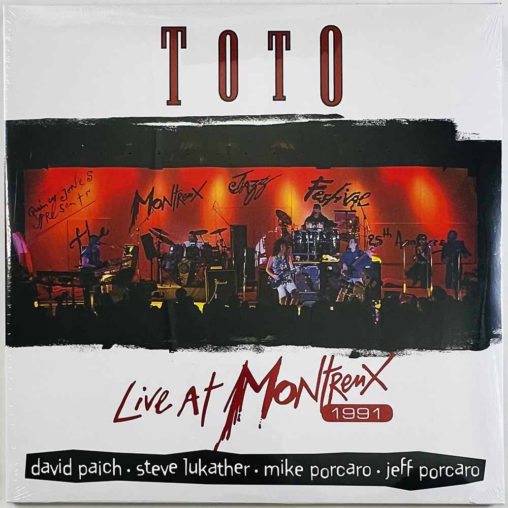 Toto LP Live At Montreux 1991 2LP vinyl LP